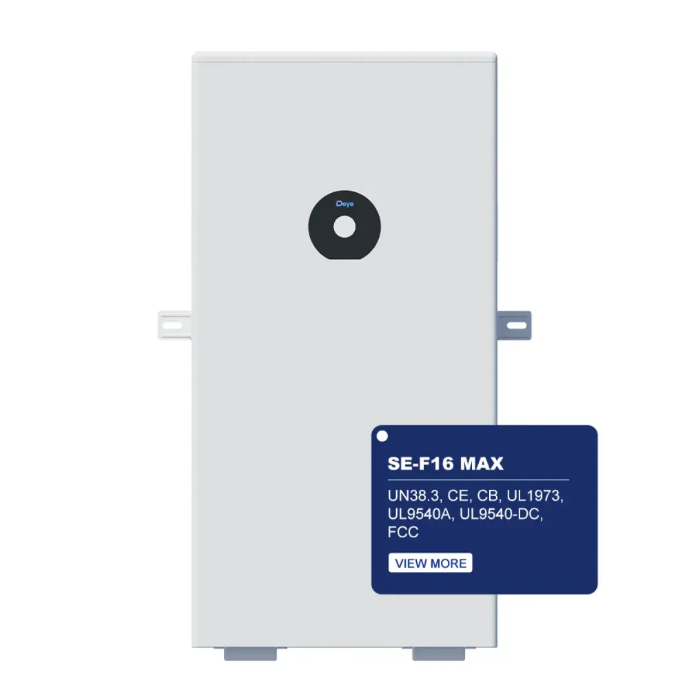 Deye SE-F16 Max 16.38kWh LV con calefacción almacenamiento de energía